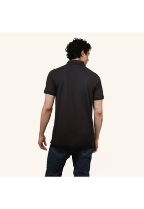 Camiseta Polo Emblema Noche Tierra Arriba Camiseta Polo Emblema Noche Tierra Arriba Talla S