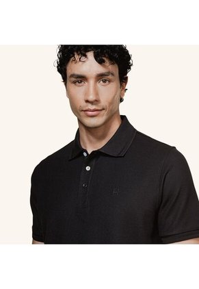 Camiseta Polo Emblema Noche Tierra Arriba Camiseta Polo Emblema Noche Tierra Arriba Talla S