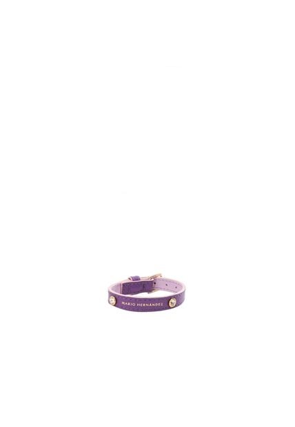 Brazalete Swarovski Morado Lila Brazalete Swarovski Morado Lila