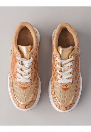 Tenis Aura Beige Tenis Aura Beige Talla 34