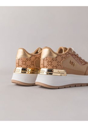 Tenis Aura Beige Tenis Aura Beige Talla 34