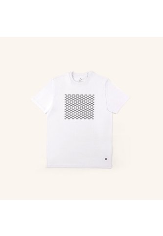 Camiseta Trama Blanco Tierra Arriba Mario Hernández