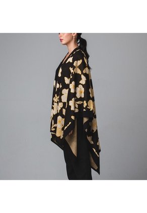 Ruana Selene Negro Cloud