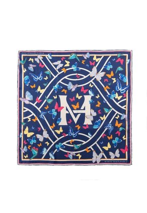 Pañoleta Carre Paraíso Cielo 90 X 90 Foulard