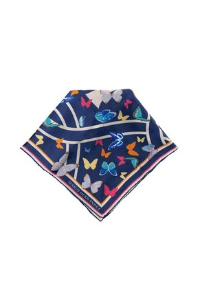 Pañoleta Carre Paraíso Cielo 90 X 90 Foulard