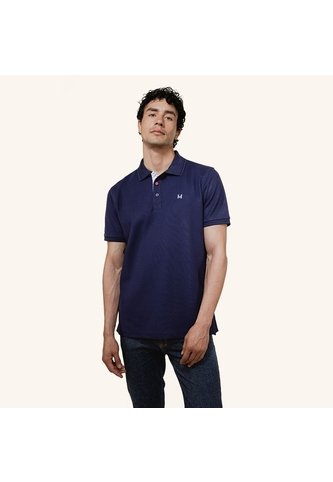 Camiseta Polo Emblema Azul Tierra Arriba Mario Hernández