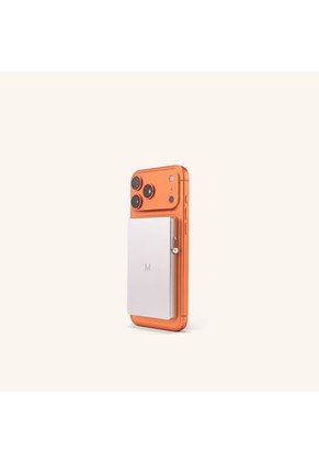 Estuche Vertical Con Tarjetero Met Taupe Gris Tecno