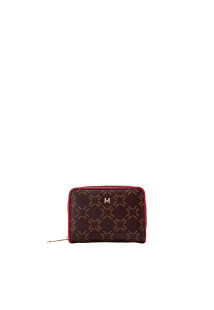Billetera Cris Café Rojo Primario Básico Billetera Cris Café Rojo Primario Básico