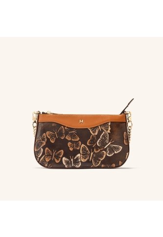 Manos Libres Pouch Bluma Lt Capuchino Mariposas Mario Hernández