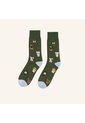 Medias Perros Esencial Verde MH Socks de Mario Hernández
