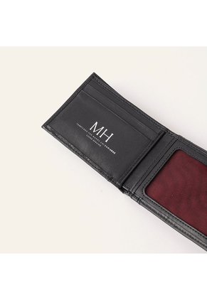 Billetera Slim Horizontal Negro Etna Esencial