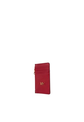 Tarjetero 8 Tarjetas Con Zip Rojo Cruz Esencial
