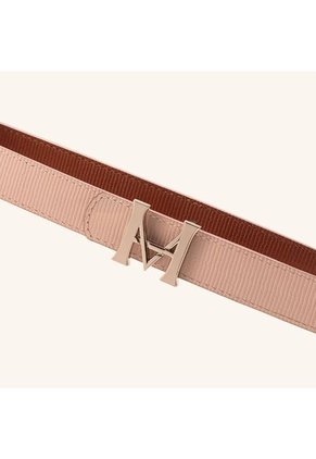 Cinturón Monograma Doble Faz Cobre Nude Lt Cinturón Monograma Doble Faz Cobre Nude Lt Talla L