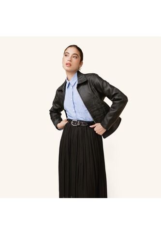 Chaqueta Opalo Negro Jaspeado Portugal Chaqueta Opalo Negro Jaspeado Portugal Talla 2 Mario Hernández