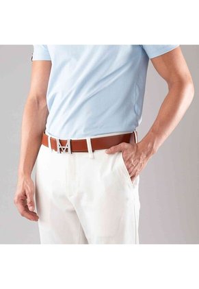 Cinturón Casual Monograma Doble Faz Negro Caramelo Cinturón Casual Monograma Doble Faz Negro Caramelo Talla M