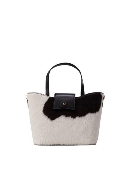 Tote Alas Mini Vaca Negro Jungla Tote Alas Mini Vaca Negro Jungla