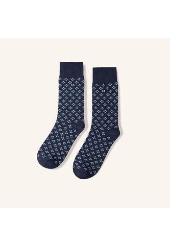 Medias Zen Extrafina Azul MH Socks Mario Hernández