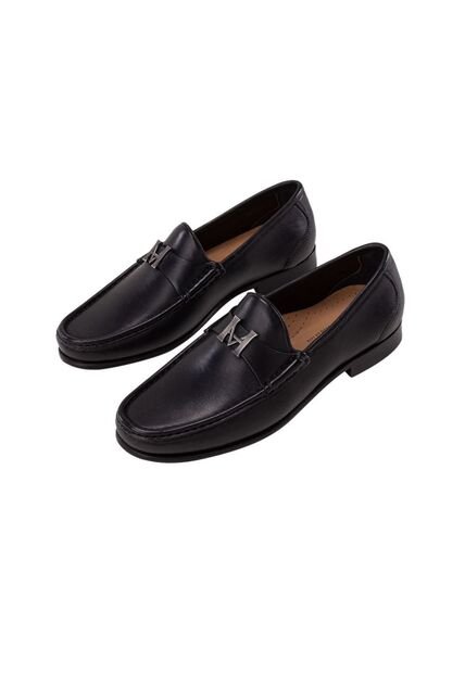 Mocasín Vizcaya Negro Premium Mocasín Vizcaya Negro Premium Talla 45