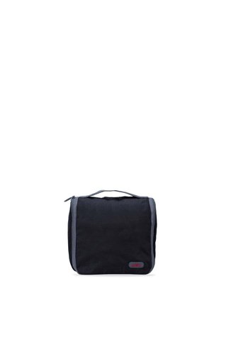 Neceser Con Gancho Negro Nomad Contempo Mario Hernández