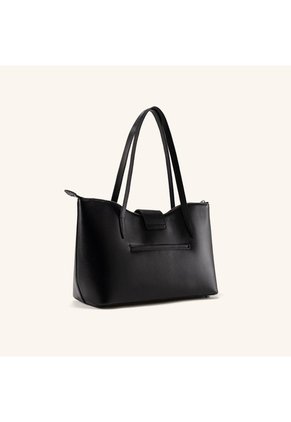 Tote Carlota Negro Niquel Ala