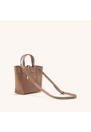 Tote Pequeño Geraldine Taupe Gaira Tote Pequeño Geraldine Taupe Gaira