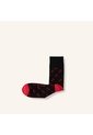 Medias Unicornio Extrafina Nero Rosso MH Socks de Mario Hernández