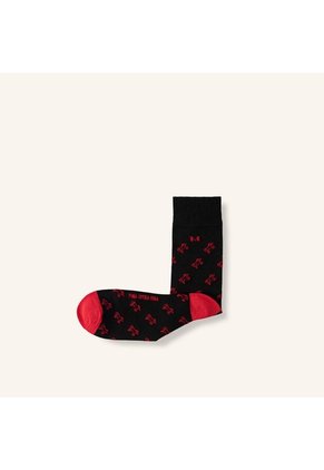 Medias Unicornio Extrafina Nero Rosso MH Socks