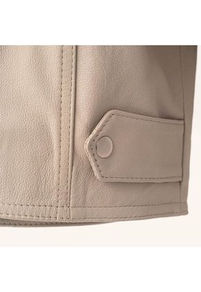 Chaqueta Biker Selene Marfíl Portugal Chaqueta Biker Selene Marfíl Portugal Talla 10