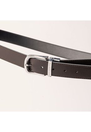 Cinturón Casual Doble Faz Chocolate Negro Esencial Cinturón Casual Doble Faz Chocolate Negro Esencial Talla 120