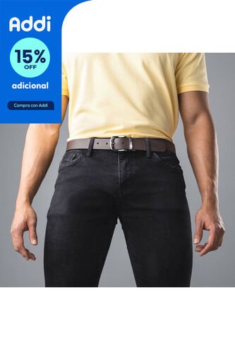 Cinturón Casual Mario Café Lt Cinturón Casual Mario Café Lt Talla 120 Mario Hernández