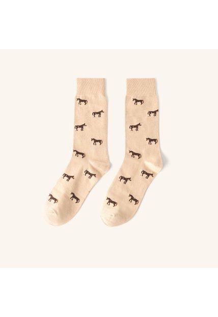 Medias Caballo Beige MH Socks