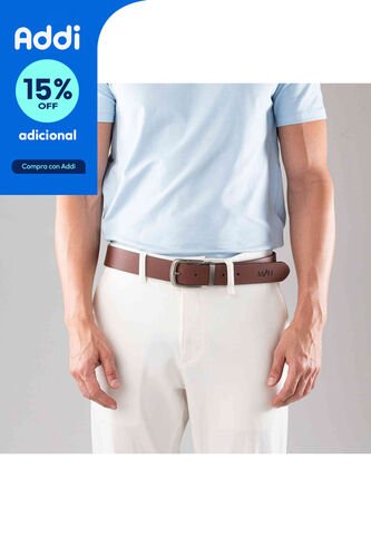 Cinturón Formal Francisco Cognac Cinturón Formal Francisco Cognac Talla 120 Mario Hernández