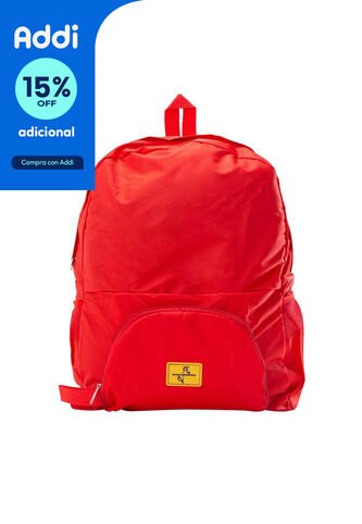 Morral Tote Pouch Compacto Rojo Xmas Morral Tote Pouch Compacto Rojo Xmas Mario Hernández