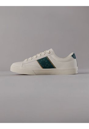 Tenis Huella Blanco Verde Tenis Huella Blanco Verde Talla 40