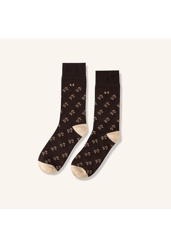 Medias Unicornio Extrafina Caoba MH Socks Medias Unicornio Extrafina Caoba MH Socks Mario Hernández