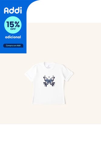 Camiseta Alas Blanco Tierra Arriba Camiseta Alas Blanco Tierra Arriba Talla XL Mario Hernández