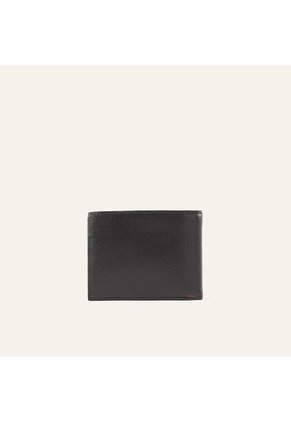 Billetera Extraplana Con Inserto Negro Toro Millenium