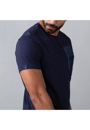 Camiseta Tolú Monograma Azul Tierra Arriba Camiseta Tolú Monograma Azul Tierra Arriba Talla M