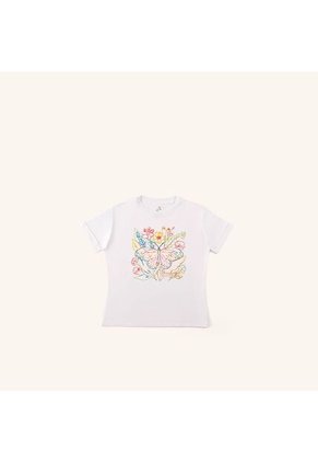Camiseta Cira Blanco Tierra Arriba Camiseta Cira Blanco Tierra Arriba Talla XL