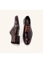 Zapatos De Calle Guillermo Caoba Premium de Mario Hernández