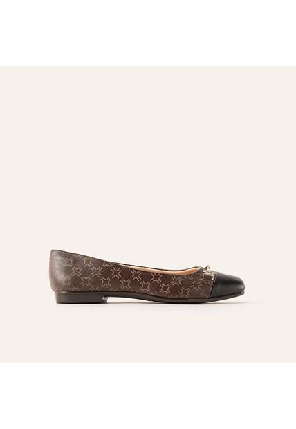 Baleta Lucia Café Negro MH Mocs Baleta Lucia Café Negro MH Mocs Talla 39