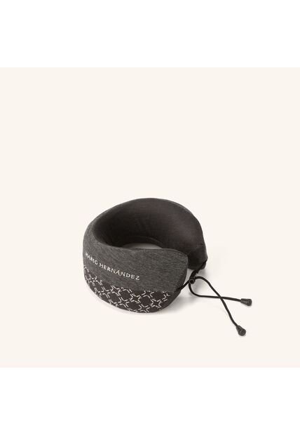 Almohada Con Pouch Negro Gris Explora Almohada Con Pouch Negro Gris Explora