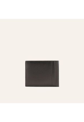 Billetera Slim Horizontal Negro Rojo Castellano Billetera Slim Horizontal Negro Rojo Castellano