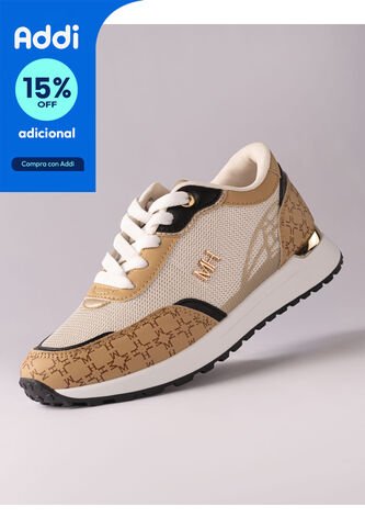 Tenis Delta Latte Oro Tenis Delta Latte Oro Talla 40 Mario Hernández