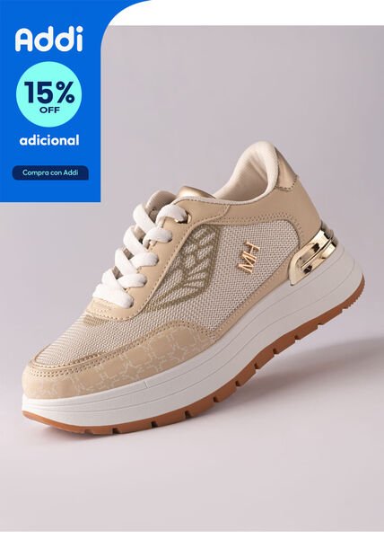 Tenis Aura Oro Lt Tenis Aura Oro Lt Talla 39