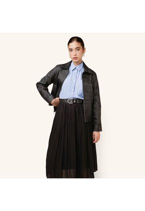 Chaqueta Opalo Negro Jaspeado Portugal Chaqueta Opalo Negro Jaspeado Portugal Talla 6