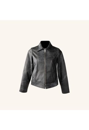 Chaqueta Opalo Negro Jaspeado Portugal Chaqueta Opalo Negro Jaspeado Portugal Talla 6