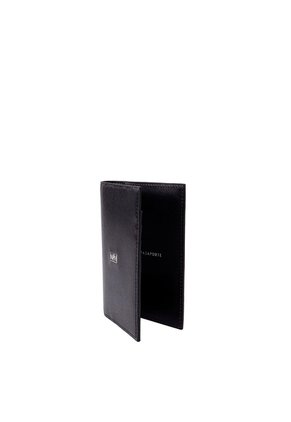 Porta Pasaporte Sencillo Negro Etna Esencial