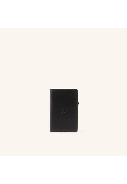 Estuche Vertical Con Tarjetero Met Negro Tecno