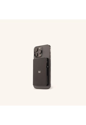 Estuche Vertical Con Tarjetero Met Negro Tecno